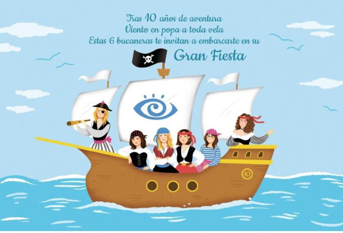 Celebramos el 10º aniversario de Visualia con una fiesta pirata