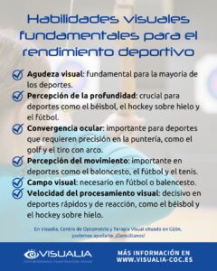 Habilidades Visuales Para El Rendimiento Deportivo - Visualia